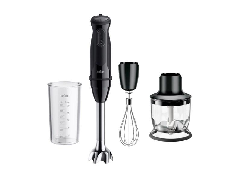 Stavblender Braun MQ50202M 1000 W, 21 hastigheder, tilbehør Stavblender Braun MQ50202M 1000 W, 21 hastigheder, tilbehør