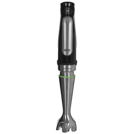 Stavblender Braun MultiQuick 7 MQ7000X, 0,6 l, 1.000 W, sort/rustfrit stål