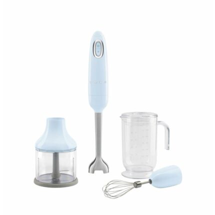 Stavblender Smeg HBF03PBEU - blå, 700 W, med tilbehør