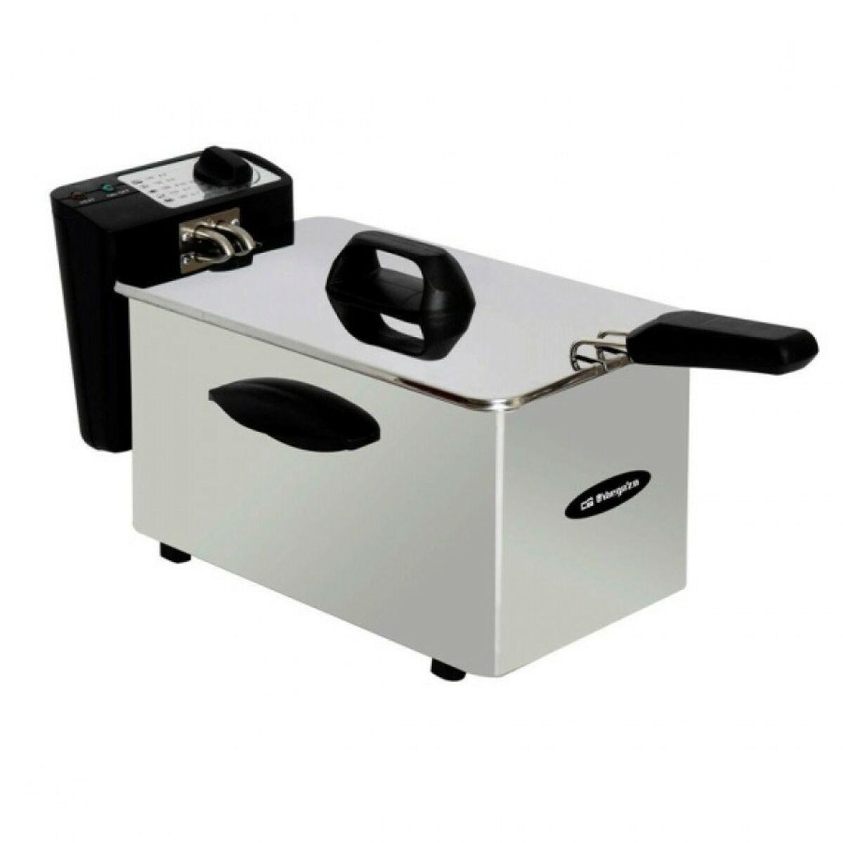 Orbegozo FDR35 frituregryde - rustfrit stål, 2000 W, 3,5 l Orbegozo FDR35 frituregryde - rustfrit stål, 2000 W, 3,5 l
