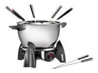 Unold fonduegryde sort/rustfrit stål, 500 W, 6 personer Unold fonduegryde sort/rustfrit stål, 500 W, 6 personer