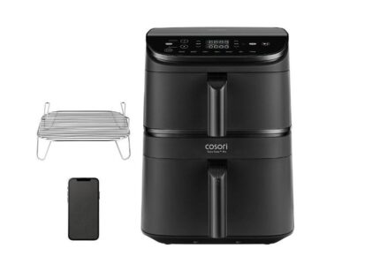 COSORI CAF-DC121-ADER Dual airfryer 10,8 l sort, fritstående