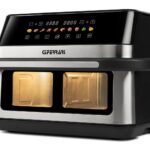 G3FERRARI G10223 Dual Airfryer 12 l 2.200 W, sort/rustfrit stål