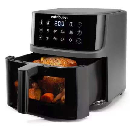 Nutribullet NBA0811DG CrispLite Vision AirFryer 8 L Mørkegrå