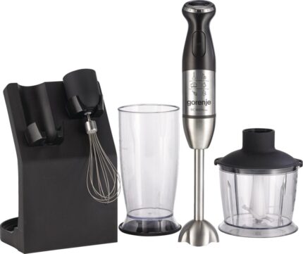 Gorenje HBC807QB stavblender 0,5 l 800 W, sort/rustfrit stål