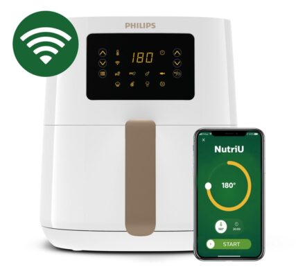 Philips 5000 Series HD9255/30 airfryer 4,1 l hvid/guld, 1.400 W