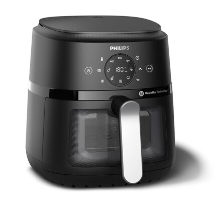 Philips Airfryer 2000-serien NA221/00 4,2 l varmluftsfriture, 1.500 W, sølv/sort