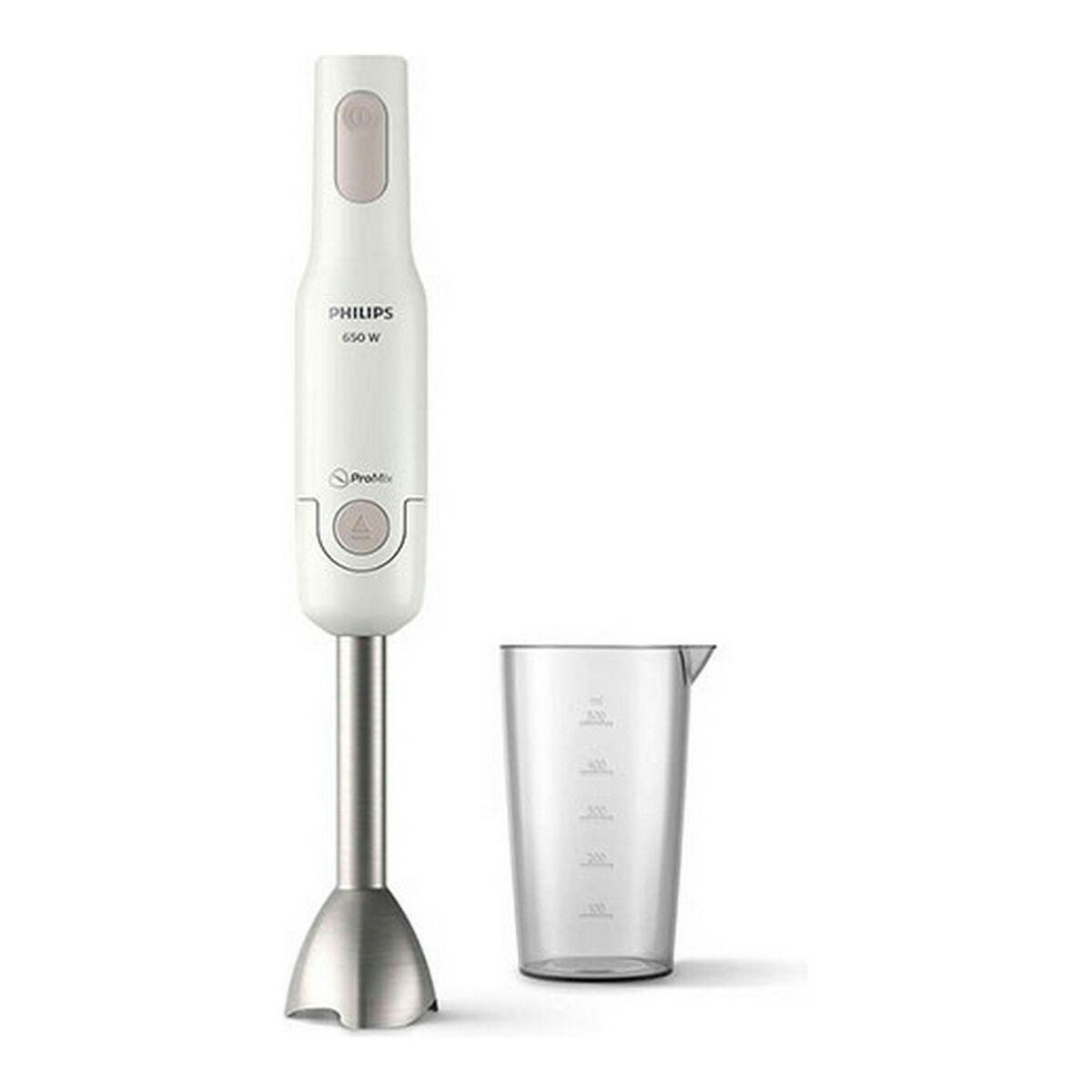 Philips HR2534/00 stavblender - hvid, 650 W Philips HR2534/00 stavblender - hvid, 650 W