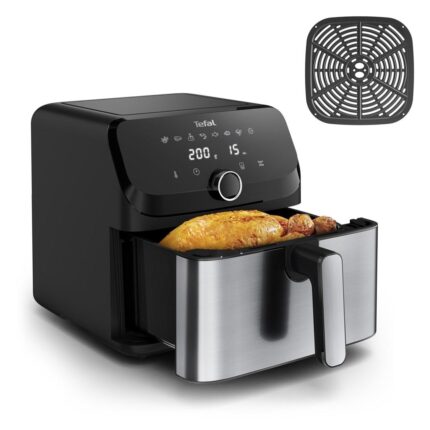 Tefal Easy Fry Mega EY855D10 varmluftfriture 7,5 l, 2.020 W, sort/rustfrit stål