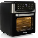 Tristar FR-9068 varmluftsovn/airfryer 12 l 1.800 W, sort/rustfrit stål