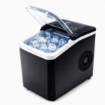 Isterningmaskine Q77A sort, 12 kg/døgn, touch & LED