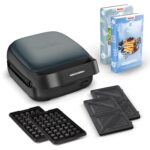 Tefal Snack Collection SW862BF0 vaffeljern 700 W sort/mørkegrøn