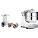 Ankarsrum Assistent AKM 6230 røremaskine + grøntsagssnitter, hvid