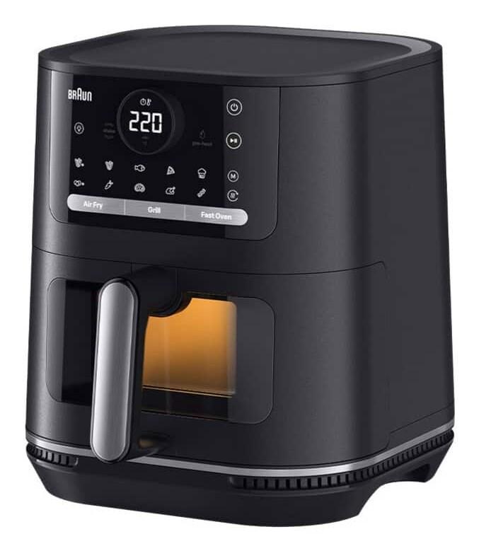 Braun HF 5075 varmluftfriture - 2.000 W, sort/grå Braun HF 5075 varmluftfriture - 2.000 W, sort/grå