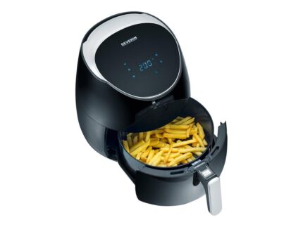 Severin FR 2445 airfryer 5 l sølv/sort