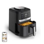 Tefal Easy Fry Silence EY5528E0 varmluftfriture - 5 l, sort/rustfrit stål